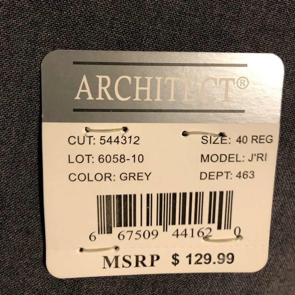 NWT Architect Suit/Sport Coat